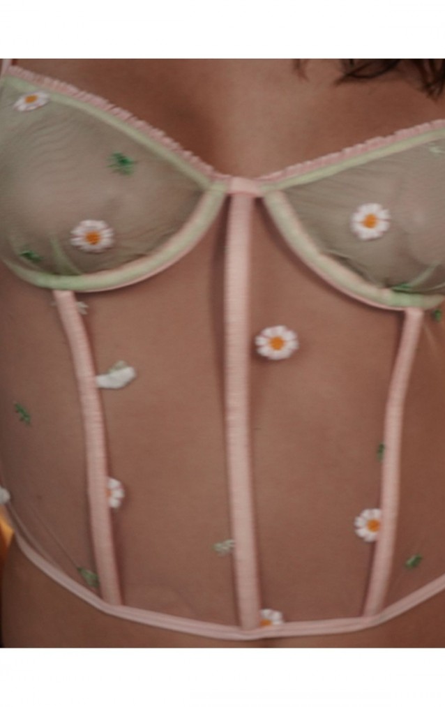 Her Unique Style Papatya İşemeli Büstiyer Takım.