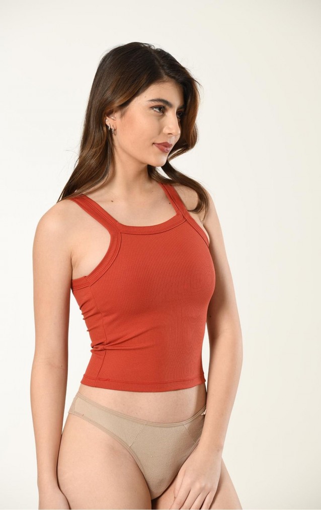 Nuitamore  Halter Yaka Pedli Crop Sporcu Atlet