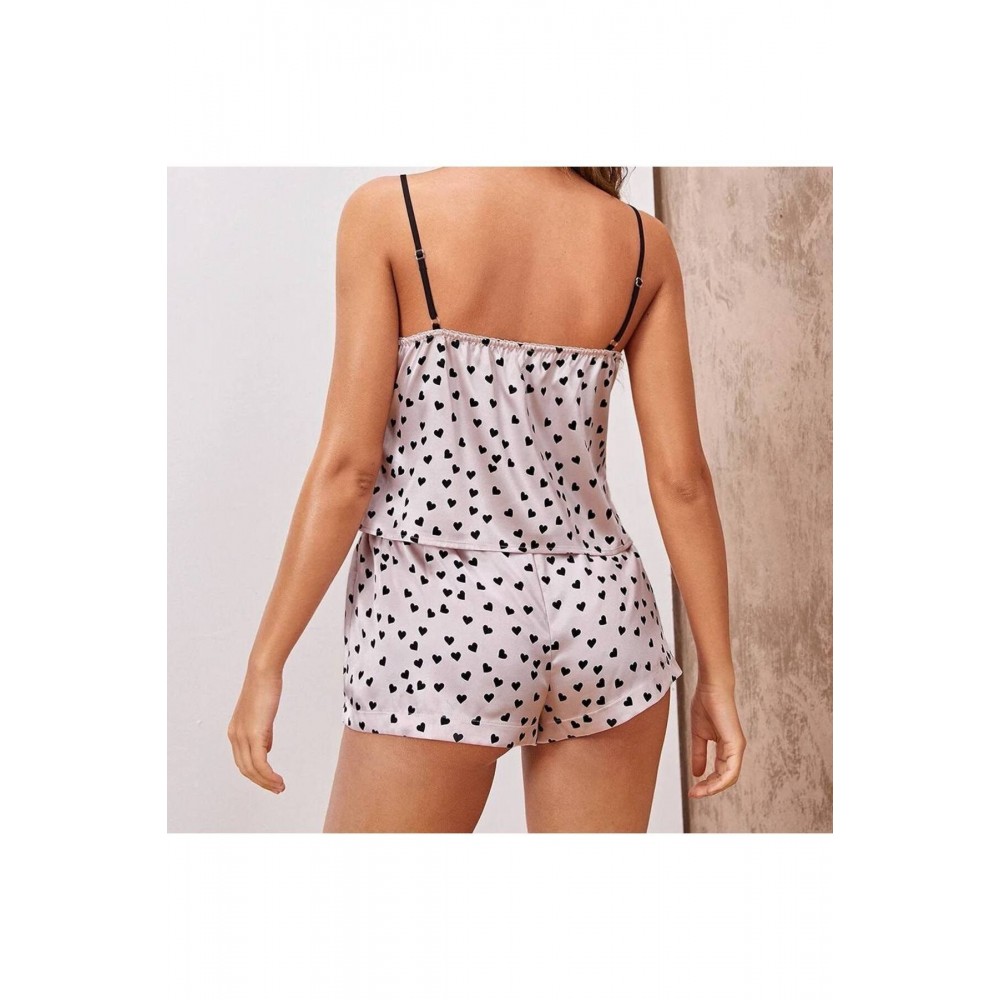 Nuitamore Minimal Kalpli Şort Pijama Takım.